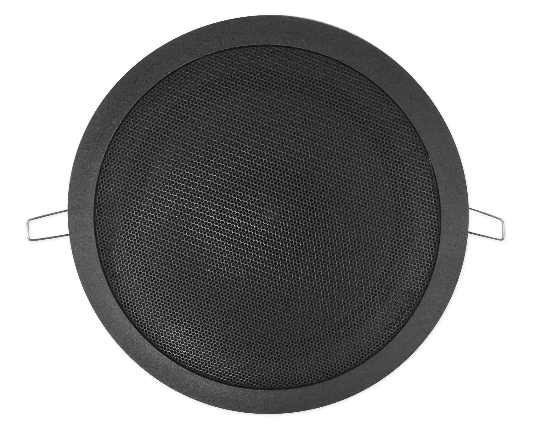 Rockville Rockville 6-Zone Amp+28 5" Black Ceiling+24 Wall Restaurant/Bar/Cafe Speakers