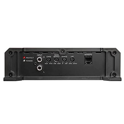 BELVA Belva BXD3K 3000W Peak BX-Series 1-Ohm Stable Class-D Monoblock Car Audio MOSFET Amplifier with Remote Subwoofer Level Control