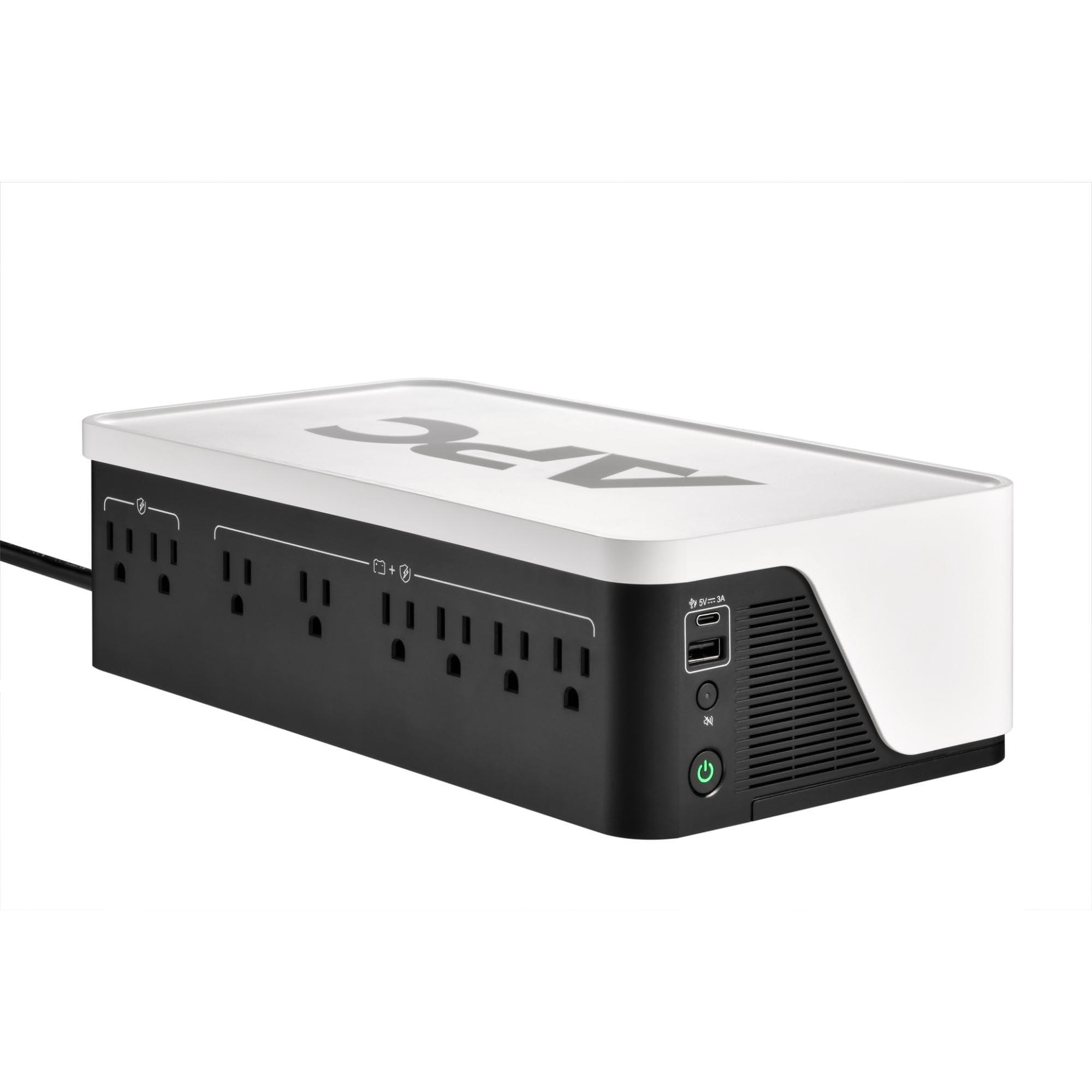 APC APC UPS Battery Backup Bundle with 1050VA (600W) UPS with 6 Outlets & 700VA (420W) UPS with 4 Outlets
