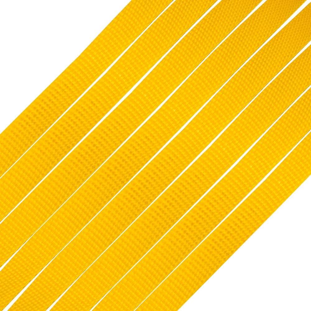 West Coast Paracord West Coast Paracord Flat Inch Nylon Webbing Heavy Duty and Lightweight Material Multiple Lengths and Colors DIY Gear, Accessories, Repair (100 Feet Yellow)