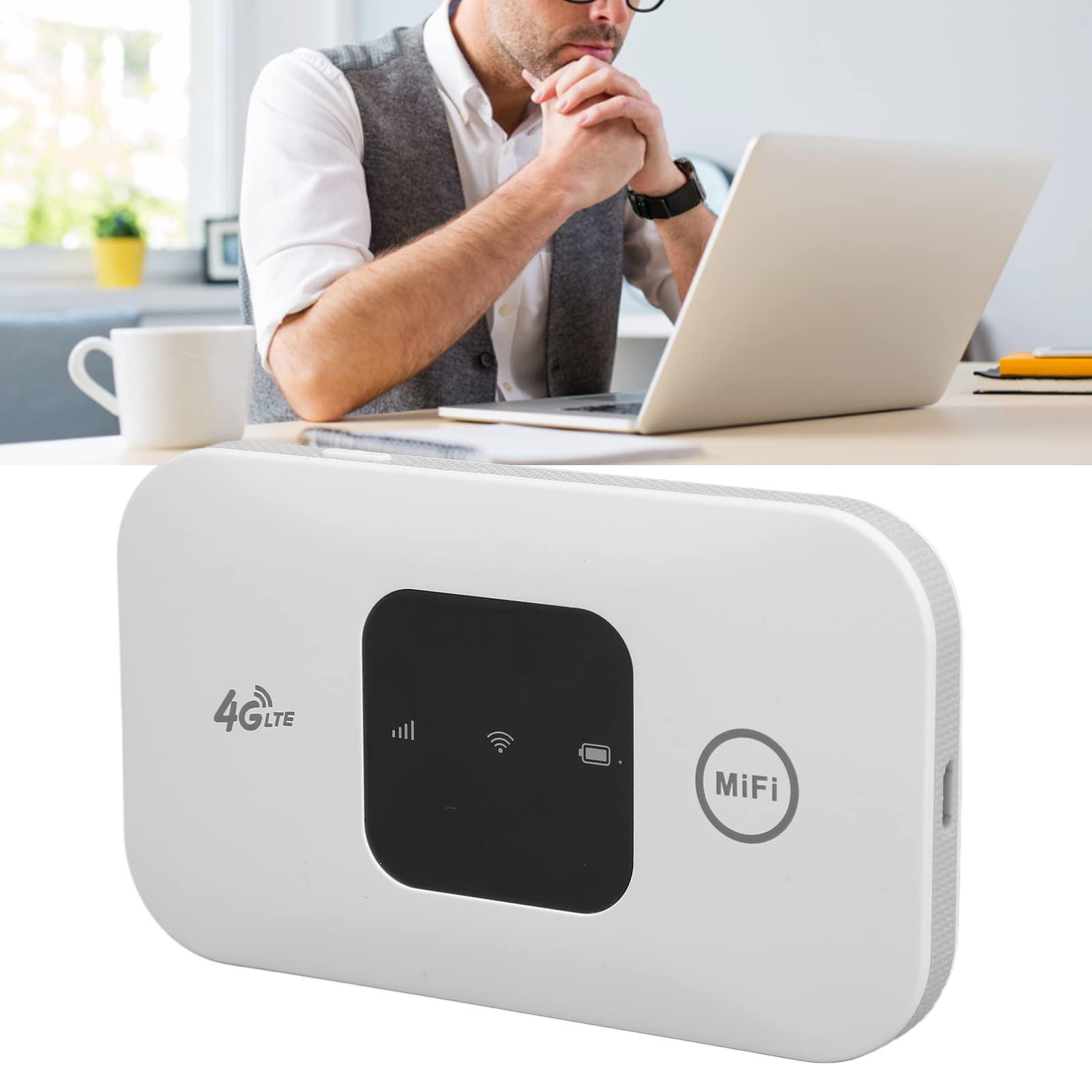 Bewinner H5577 Unlocked 4G LTE Modem Router with SIM Card Slot, 150Mbps High Speed Hotspot Device, Mini Mobile Hotspot for Travel Vacation Rentals Camping Gathering