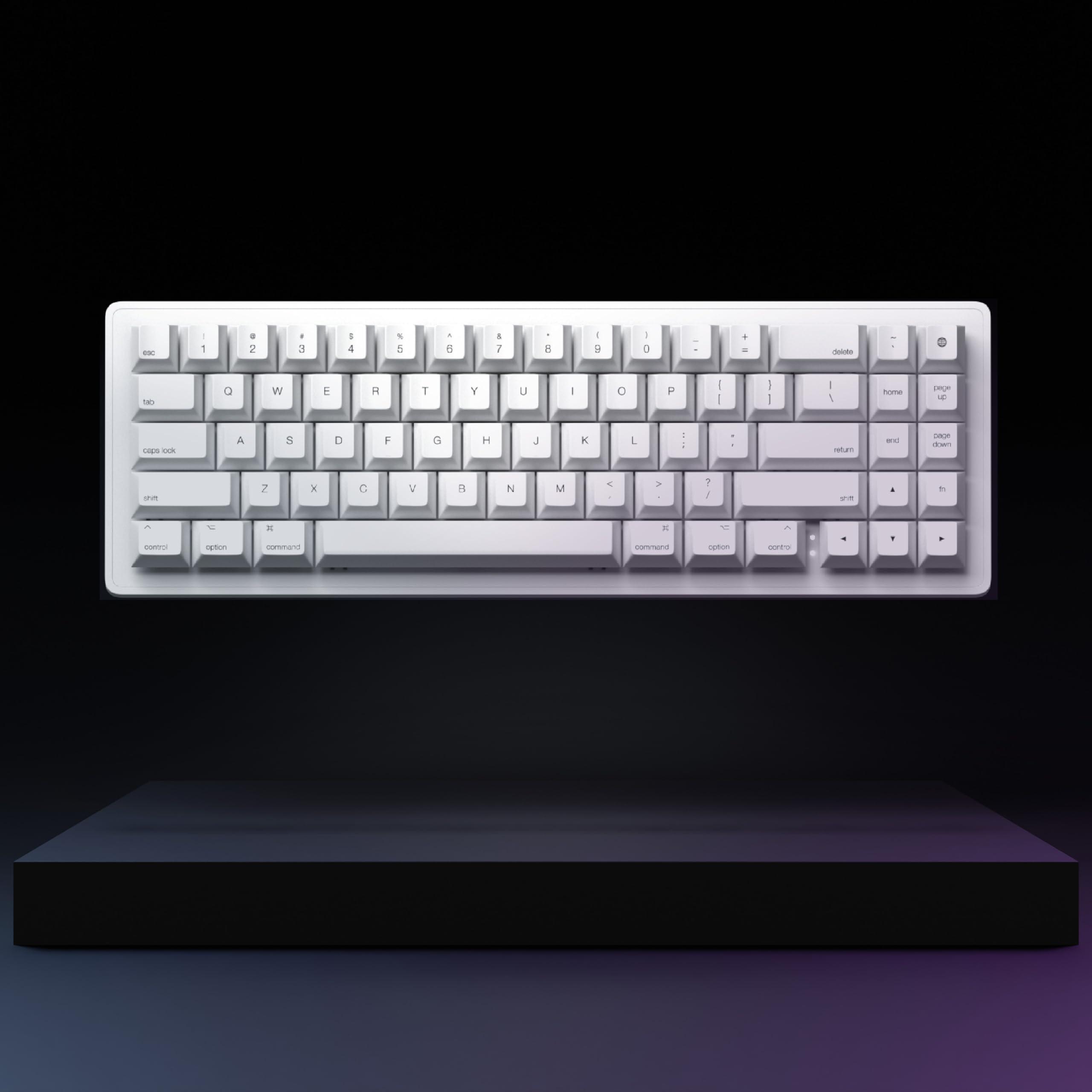 Apos Apos WhiteFox Eclipse Mechanical Keyboard (Aluminum Low Profile)