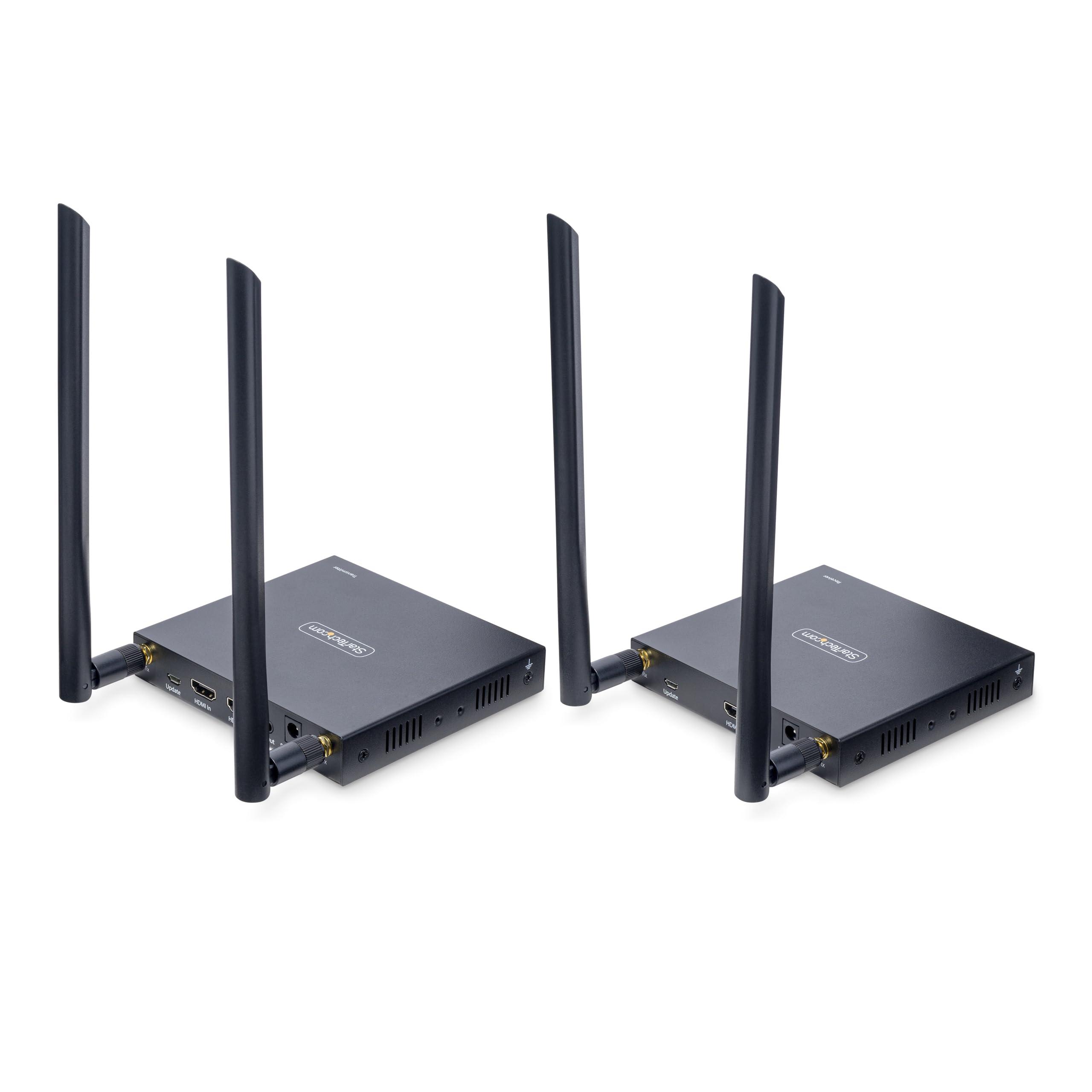 StarTech.com StarTech.com Wireless HDMI Extender, 4K 60Hz, Transmitter and Receiver Kit, Up to 165ft (50m), No Line-of-Sight Required