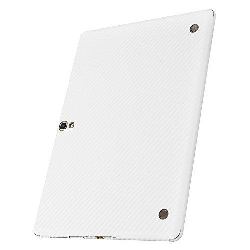ArmorSuit ArmorSuit MilitaryShield White Carbon Fiber Skin Wrap Film + HD Clear Screen Protector for Samsung Galaxy Tab S 10.5 - Anti-Bubble Film