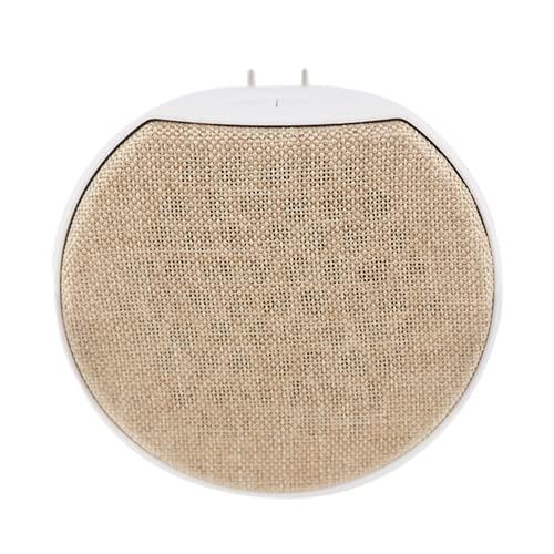 OC Acoustic OC Acoustic Newport Plug-in Outlet Speaker with Bluetooth 5.1 and Built-in USB Type-A Charging Port (Champagne/White)