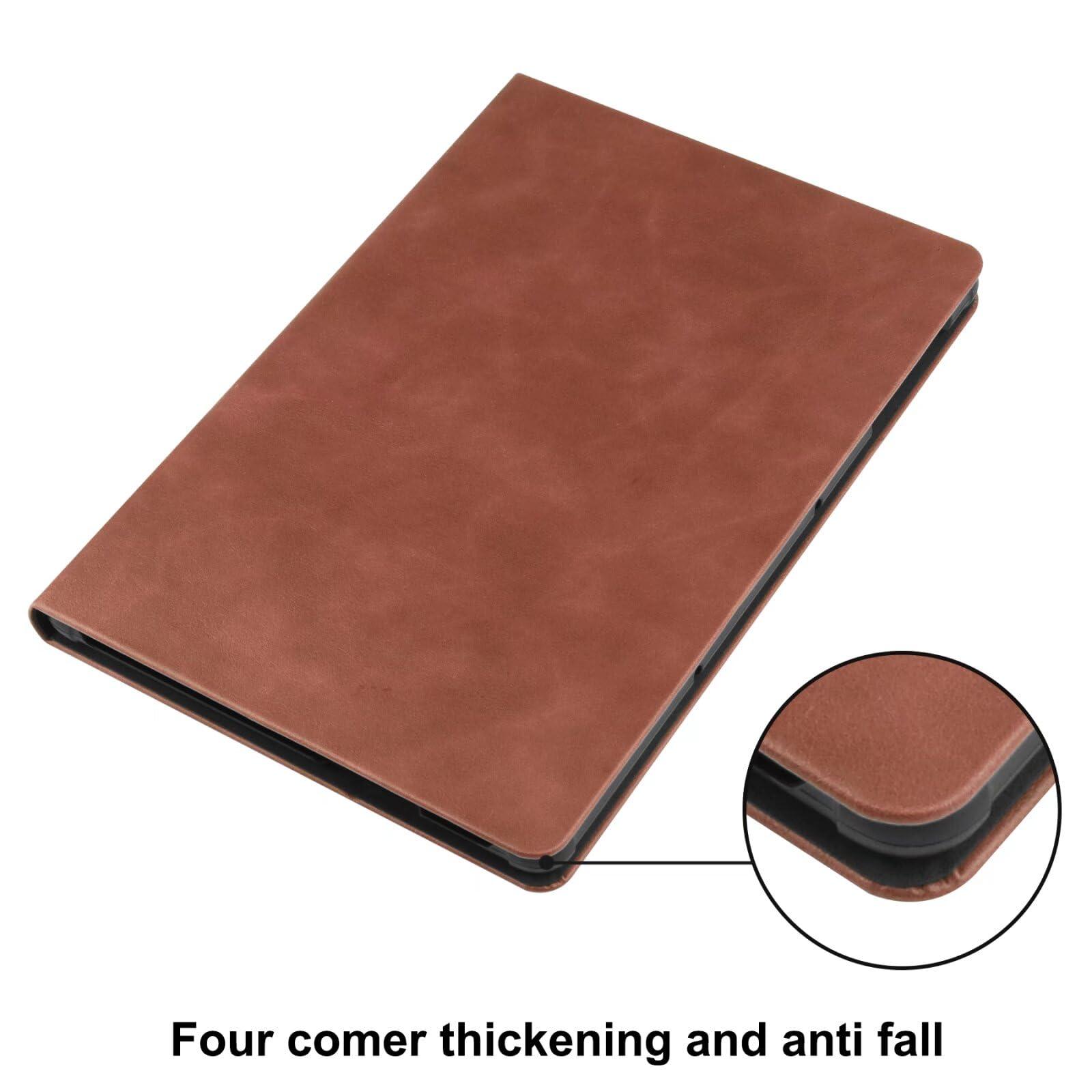 ZZOUGYY ZZOUGYY Tablet Cover for Huawei MatePad T10S AGS3-L09 /AGS3-W09 / T10 (2020 Release) 10.1",Ultra Slim Folio Stand Leather Casse for Huawei Honor 6 / Enjoy Tablet 2 AGS3-W00/AL00 (Brown)