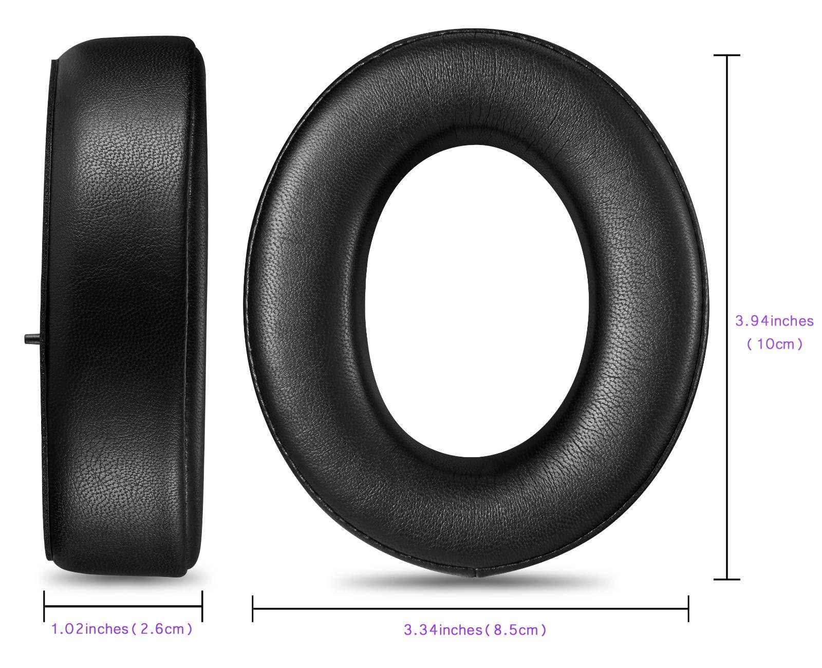AHG Accessory House Global AHG Accessory House Global Premium Bathys Ear Pads Cushions Compatible with Focal bathys Headphones (Black). Premium PU Leather | FlexiSoft High-Density Foam | Revive Noise Cancelling + Durability
