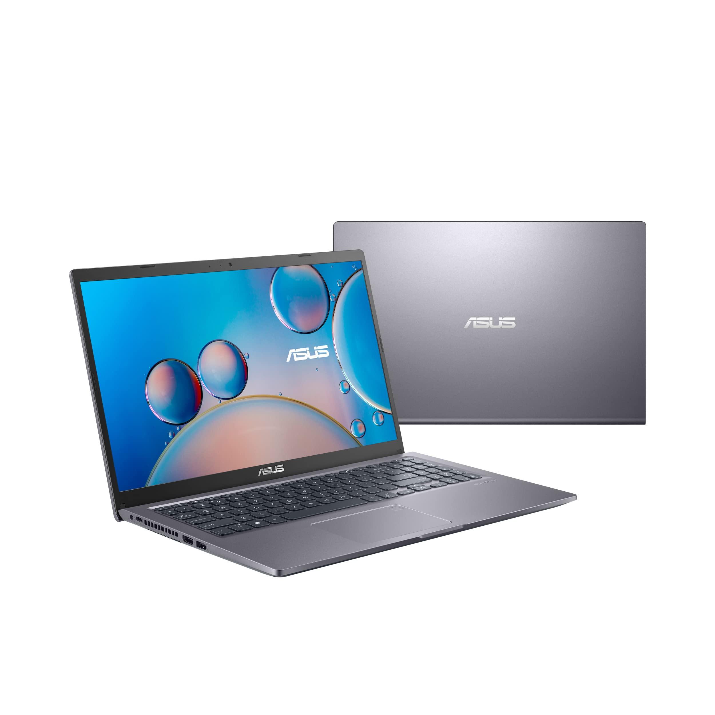ASUS ASUS VivoBook 15 F515 Laptop, 15.6" FHD Display, Intel i3-1115G4 CPU, 8GB DDR4 RAM, 512GB SSD, Windows 11 Home in S Mode, Slate Grey, F515EA-AH34