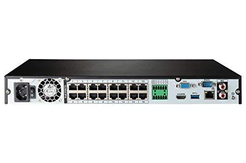 Lorex Lorex N4K3SD-168WB 4K Smart Deterrence 16 Channel Surveillance System w/ N862A63B 4K 3TB Fusion NVR and 8 E892AB 4K Smart Deterrence Bullet Cameras