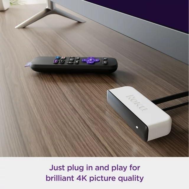 Roku Roku 3920RW-SW Premiere, 4K/HDR Streaming Media Player, Wi-Fi Enabled, with Premium High Speed HDMI Cable and Simple Remote