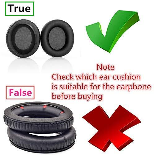 YunYiYi Replacement EarPad Cups Cushion Compatible with HyperX Cloud II Cloud Pro HyperX Cloud Alpha Headset Earmuffs Pillow (Black1)