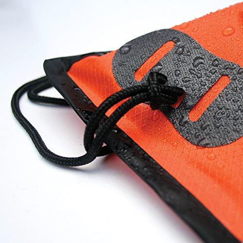 Aquapac Aquapac 35 Small Stormproof Phone Case for iPhone, Orange