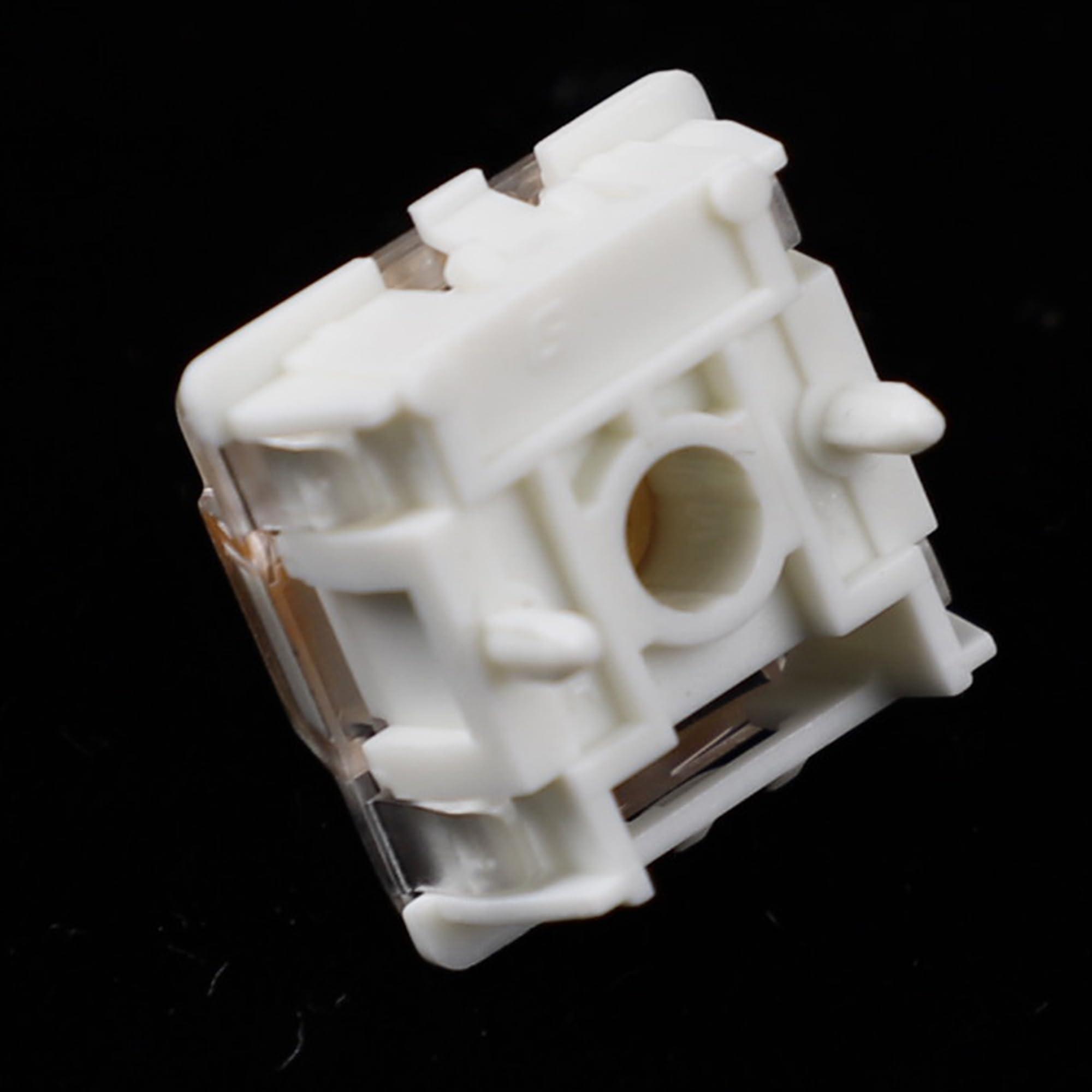 YMDK Gateron KS-20U Magnetic Orange Switch Hall Sensor SMD RGB Linear DIY Customized Keyboard Free Setting Pre Travel Switch