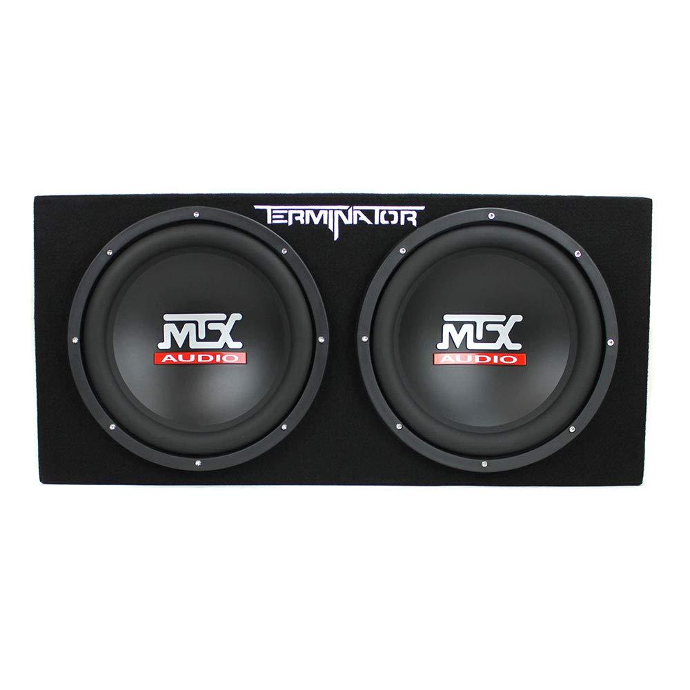 MTX MTX 12 Inch Subwoofer Enclosure, Planet Audio 1500 Watt Amp, and Soundstorm 8GA Wiring Kit