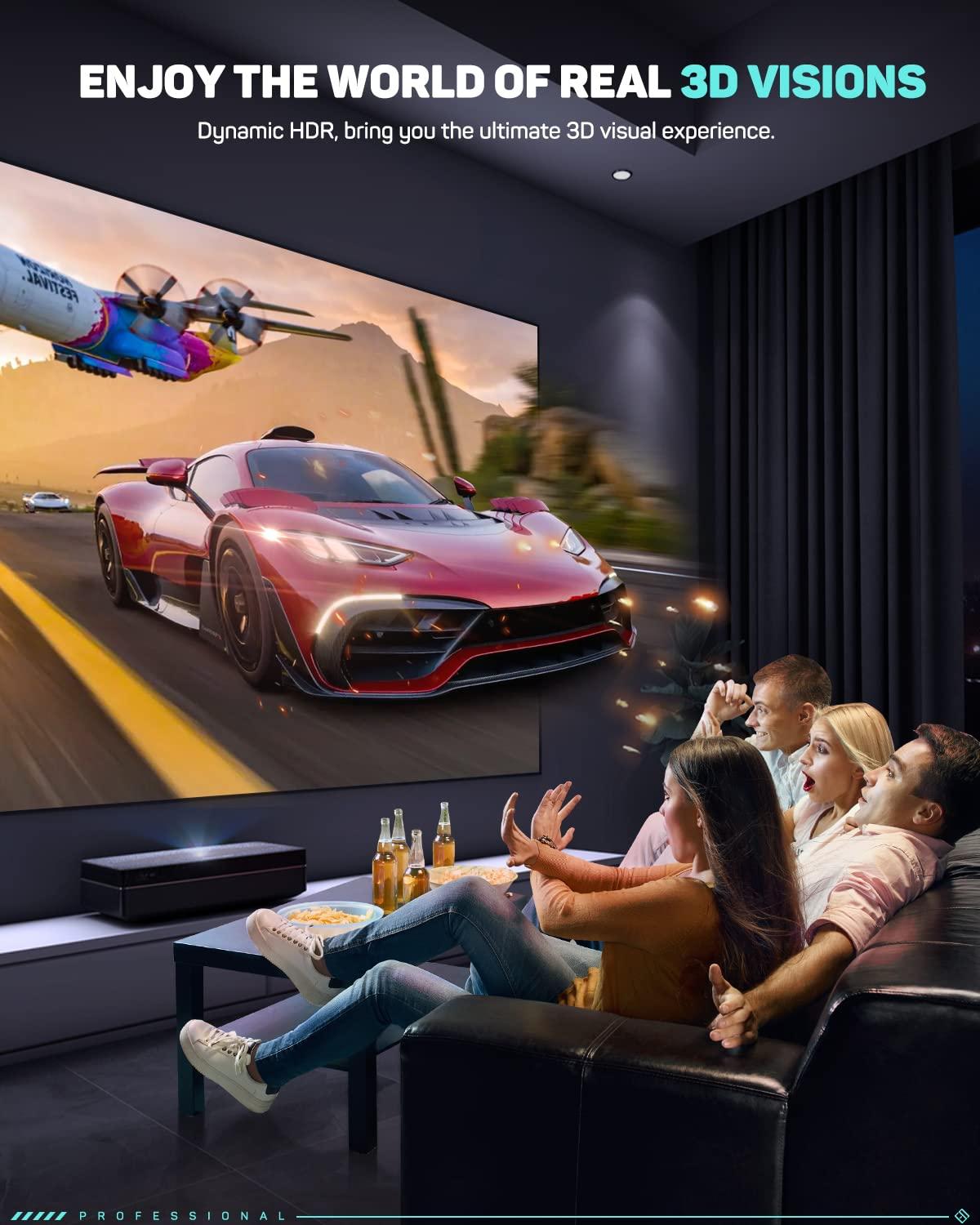 IFOOTAGE IFOOTAGE 4K HDMI Cable, 50FT/15M, Displayport to HDMI Cable with HDMI Adapter, HDMI 2.0/4K@60Hz/18Gbps/Ultra HD/ARC/Dynamic HR, Long HDMI Cable, Compatible with Camera/Camcorder/Laptop/PS4/PS5