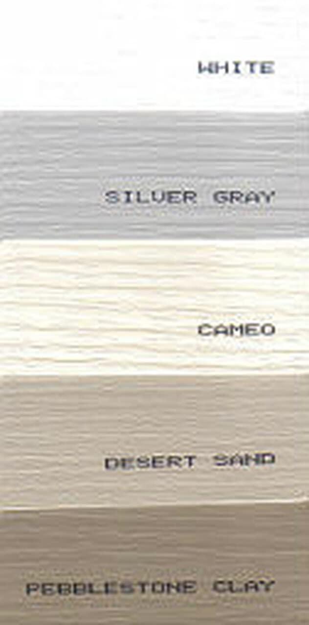 Mobile Home Parts Mobile Home Skirting Vinyl Underpinning Panel Pebblestone (Clay) 16" W x 46" L (Box of 8)