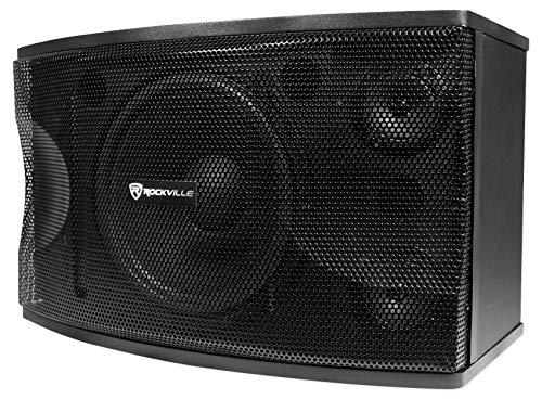 Rockville Pair RockvilIe KPS12 12" 1600w Speakers w/Wall Brackets for Restaurant/Bar/Cafe
