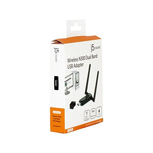 j5create j5create Wireless N300 Dual Band USB Adapter JUE302
