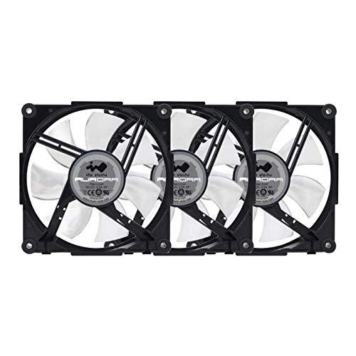 IN WIN VENTILATEURS Aurora Blackwhite RGB PK3