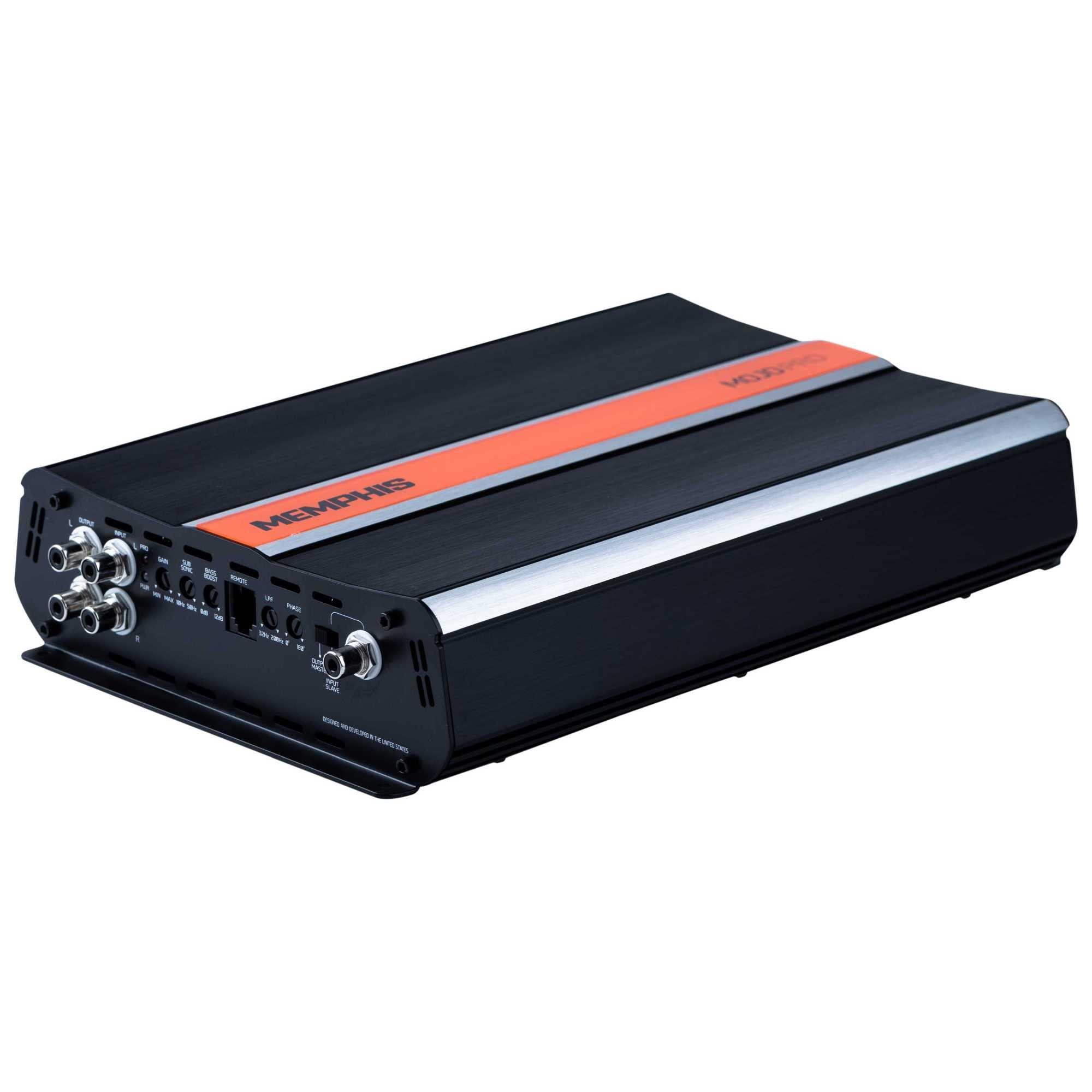 Memphis Memphis Audio MJP1500.1 Monoblock Subwoofer Amplifier - 1500 Watts RMS x 1 at 1-Ohm