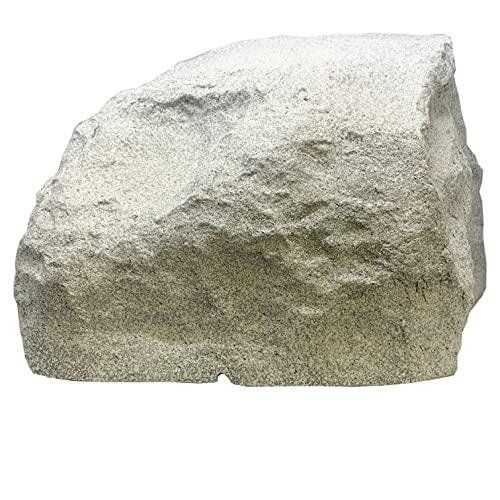 TIC TIC TFS10-WG 8" Professional Outdoor Weather-Resistant Coaxial Rock Speaker (White Granite)