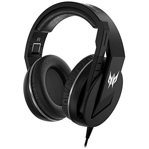 acer Acer Predator Galea 311 True Harmony Sound Gaming Headset: 50mm Drivers - Rotatable Omni-Directional Mic with On-Cable Controls - Black, NP.HDS11.00B, (Pack of 1)