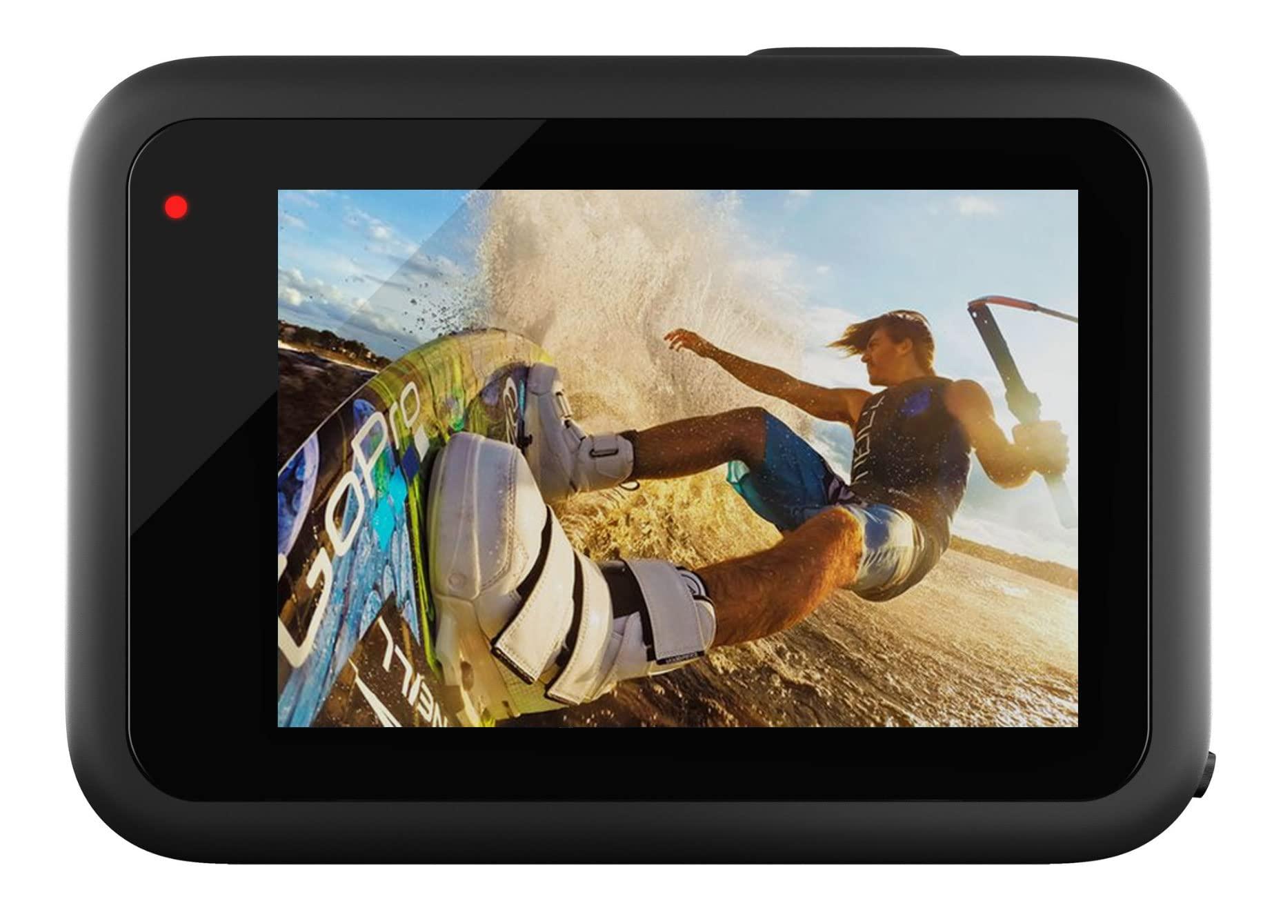 GoPro GoPro Hero 11 (HERO11) Black - Waterproof Action Camera with 5.3K Ultra HD Video, 27MP Photos, 1/1.9" Image Sensor, Live Streaming, Webcam, Stabilization + 128GB Extreme Pro Card and Extra Battery