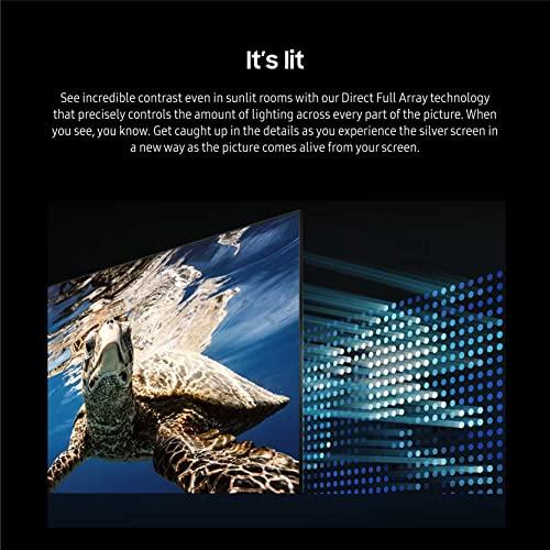 Samsung SAMSUNG 75-Inch Class QLED 4K Q80C Series Quantum HDR+, Dolby Atmos Object Tracking Sound Lite, Direct Full Array, Q-Symphony 3.0, Gaming Hub, Smart TV with Alexa Built-in (QN75Q80C, 2023 Model)