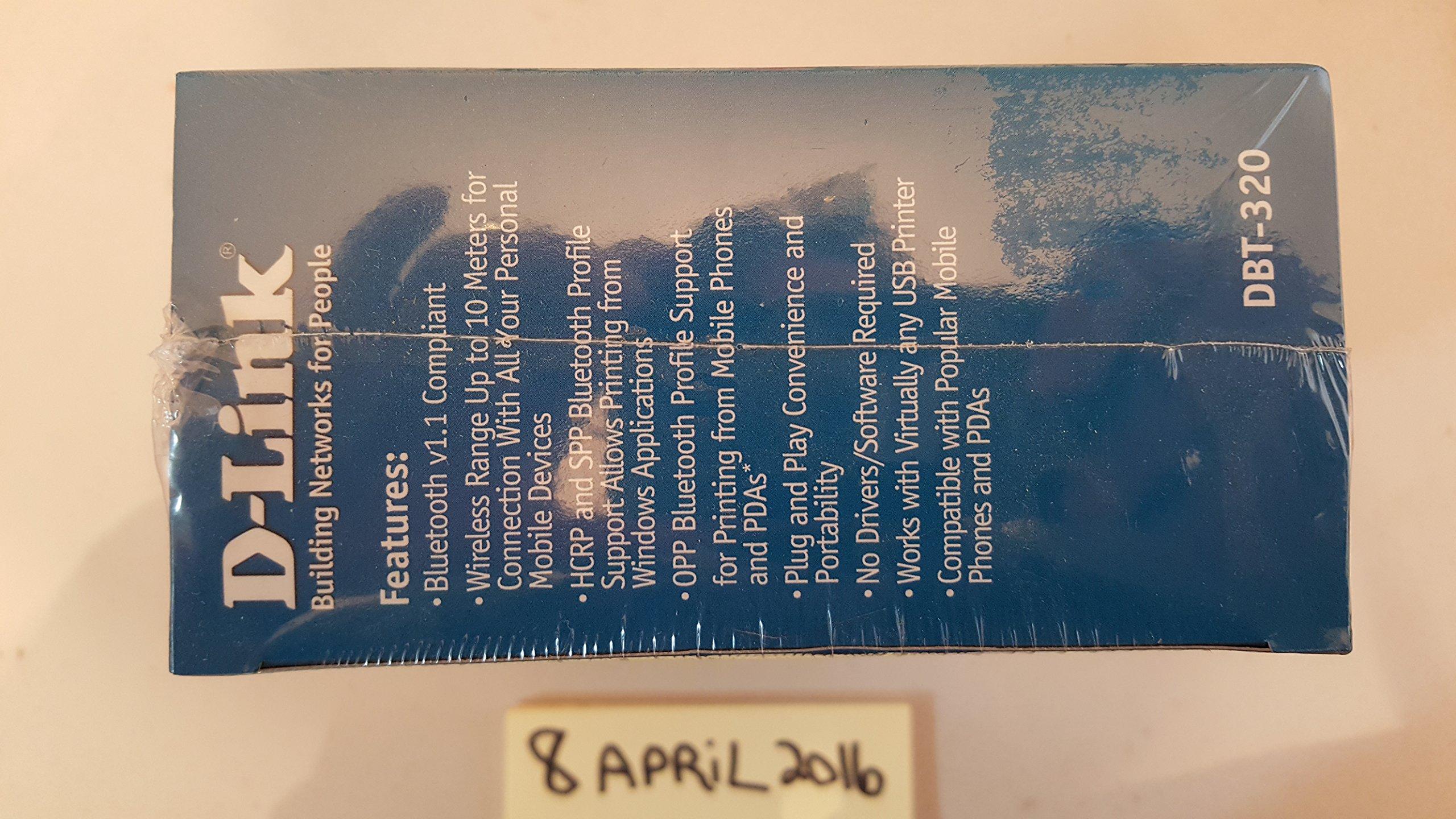 D-Link D-Link DBT-320 Bluetooth USB Adapter Printer Adapter