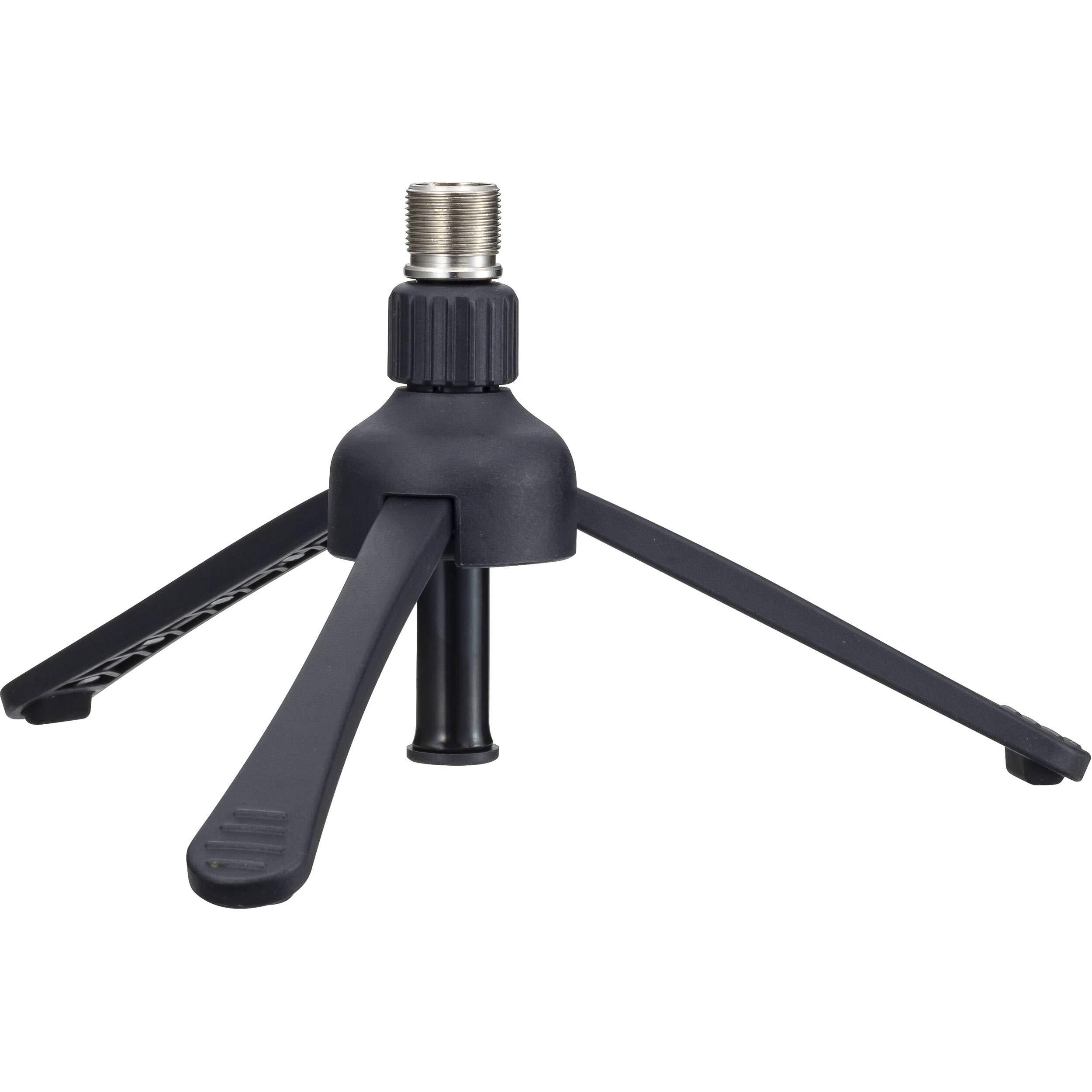 The Imaging World Zoom PodTrak P4 Portable Multitrack Podcast Recorder Bundle with Three (3) Mic Packs with Headphones, Windscreen, XLR, and Tabletop Stands + 64GB Card + Wallet