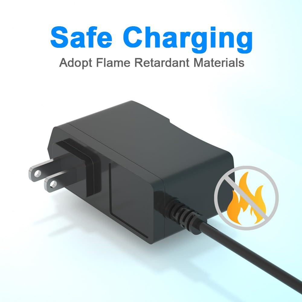 HYGAMOCC 5V 1A AC-DC Adapter, Wall Charger Power Supply Adapter with 5.5 x 2.5mm/2.1mm Plug & 8TIPS,100V-240V Slim Design for Android Tablets Webcam Routers Toys Recorder Speaker & More DC 5V Devices