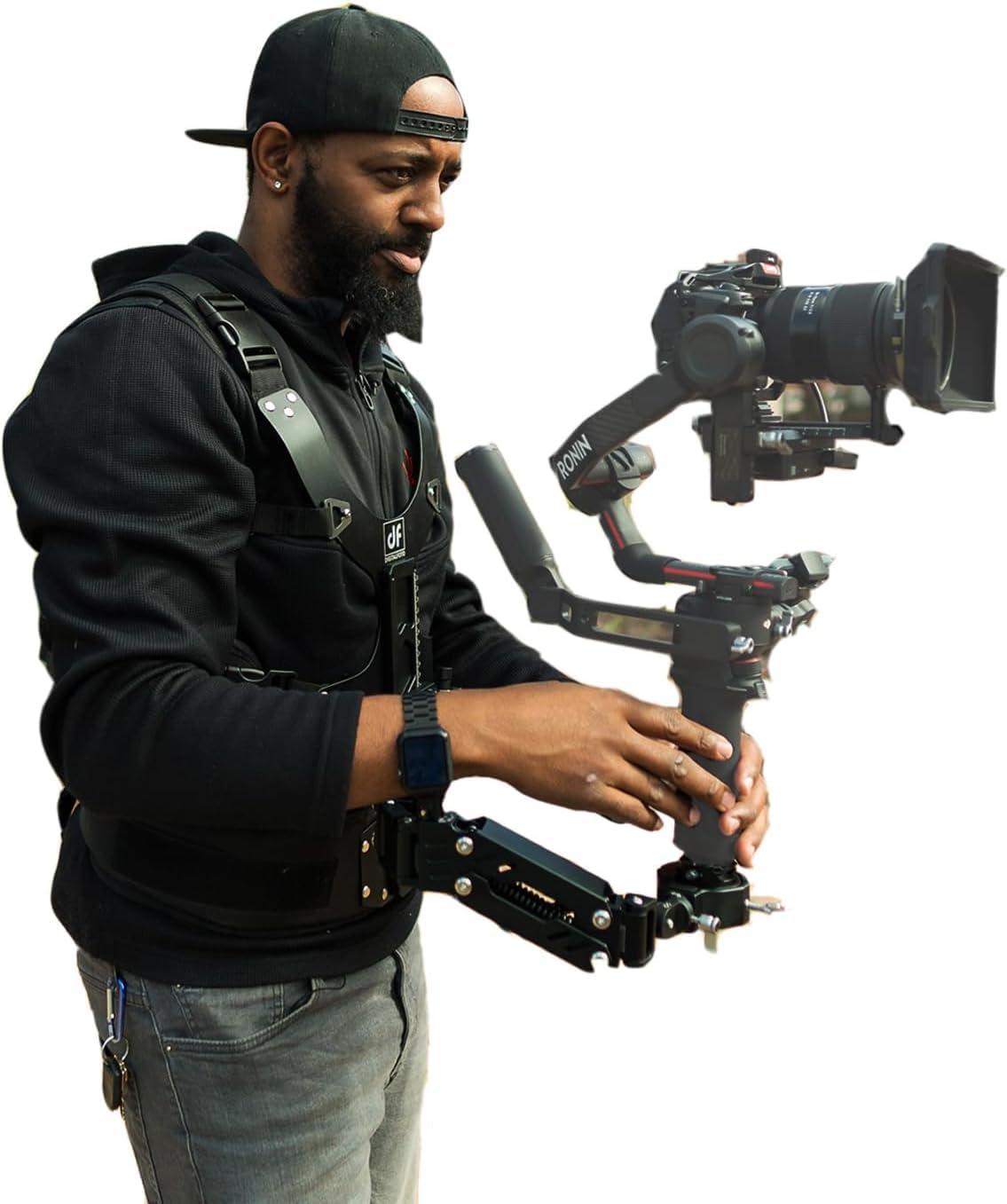 DF DIGITALFOTO DF DIGITALFOTO Thanos-SE Gimbal SteadiCam Support Vest System, Compatible with DJI RS4/RS 4 Pro/RS3/RS 2 PRO, ZHIYUN Crane 3S/2S, Payload 4.4-17.6 lbs, 16mm pin Adapter Included