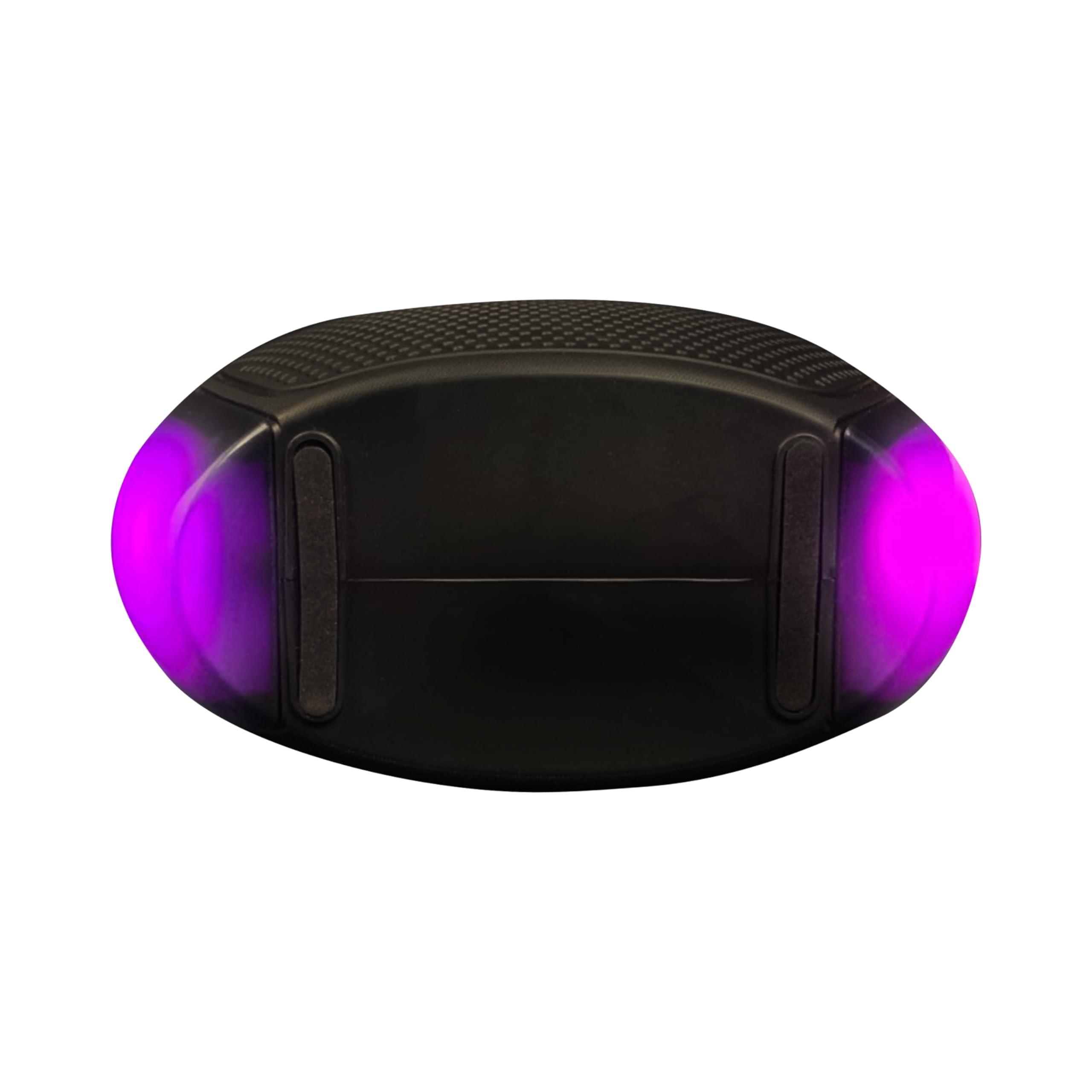 Supersonic IQ Sound IQ-2465RGB 6.5-inch Wireless Bluetooth Speaker with RGB Light Show & TWS, JL5.0 Bluetooth, USB/SD/AUX/Mic Input, FM Radio, 5W Speaker Power and 1500mAh Battery