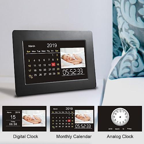 Sungale Captivating Moments with Sungale 7-Inch High-Resolution Wide Screen 16:9 Ultra-Thin Digital Photo Frame with Plug-and-Play Convenience