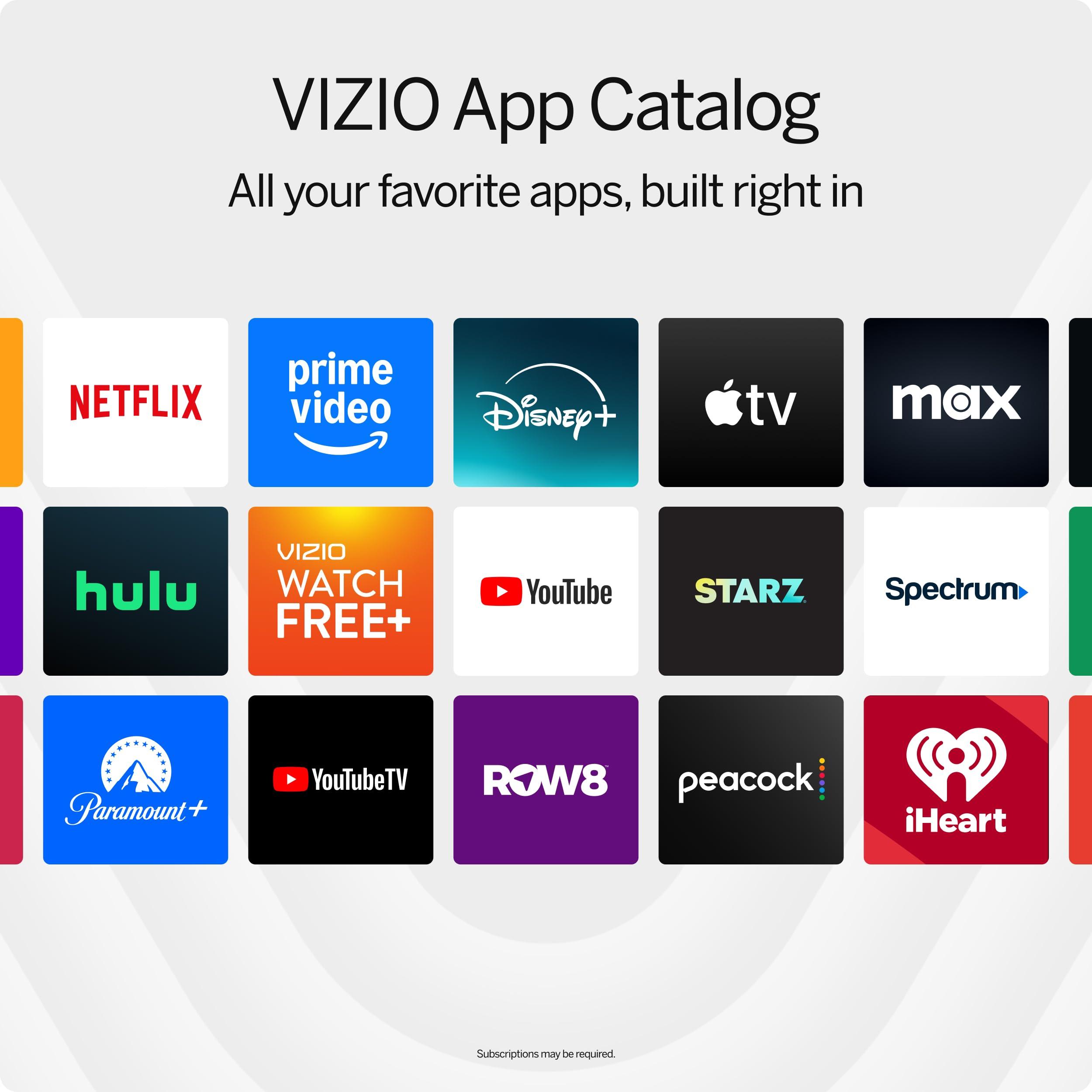 VIZIO VIZIO 50-inch MQX-Series 4K 120Hz QLED HDR10+ Smart TV with Dolby Vision, Active Full Array, 240Hz @ 1080p PC Gaming, WiFi 6E, Apple AirPlay, Chromecast Built-in, M50QXM-K01, 2023 Model