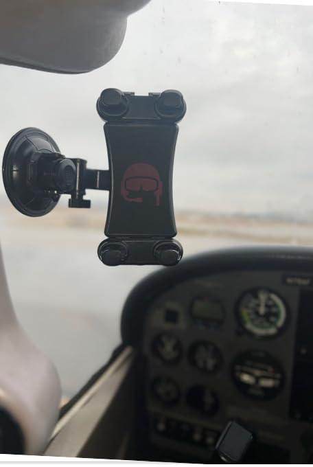 FlightPro FlightPro ProAviator Cockpit Yoke Mount and Suction Cup Set for iPads, General Aviation Avionics and Tablet Mounting