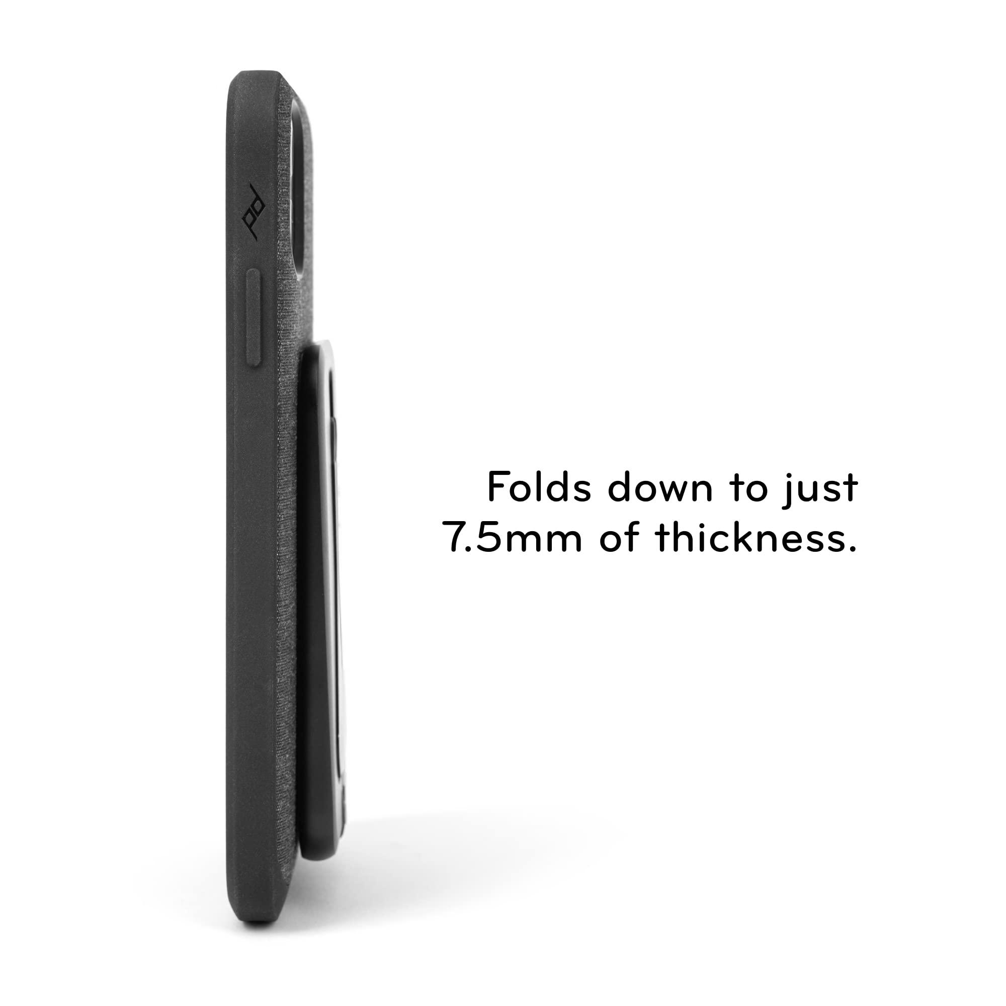 Peak Design Peak Design Mobile Tripod, Black, Compact Design, Portable and Pocket Friendly, MagSafe Compatible, SlimLink Mounting, Use It as a 3-Legged Stand, Kickstand or Grip, Phone Tripod Stand