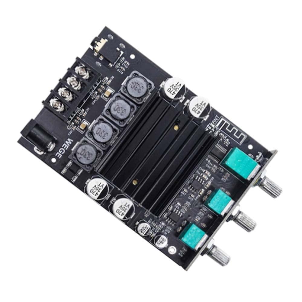 Senzooe ZK-XPSM 150WX2 adjustment audio amplifier board module dual channel TDA7498E heat sink