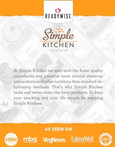 ReadyWise READYWISE - Simple Kitchen, Orange Drink Mix, 86 Servings, Healthy, Powdered Drink Mix, Healthy Drinks, Emergency Food Supply, 10 Can