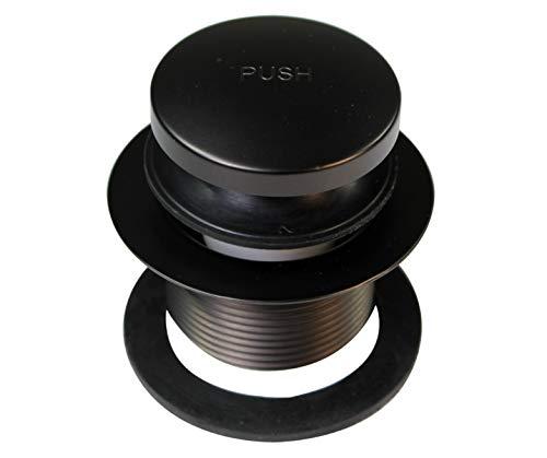 Westbrass Westbrass 593144-12 Black 1-1/2" Tubular Tip-Toe Bath Waste Drain Kit, Oil Rubbed Bronze