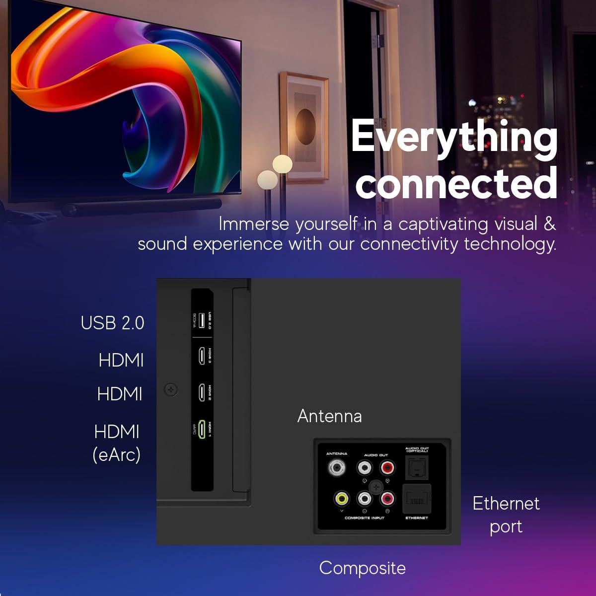 VIZIO VIZIO 70-inch V-Series Full Array LED 4K UHD Smart TV, HDR10+, IQ Active, V-Gaming Engine, with Apple Airplay and Chromecast Built-in + Free Wall Mount (No Stand) - V705X-J01 (Renewed)