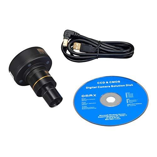 OMAX OMAX 40X-1000X Oil Darkfield Compound Binocular Microscope with 5.0MP USB Digital Camera