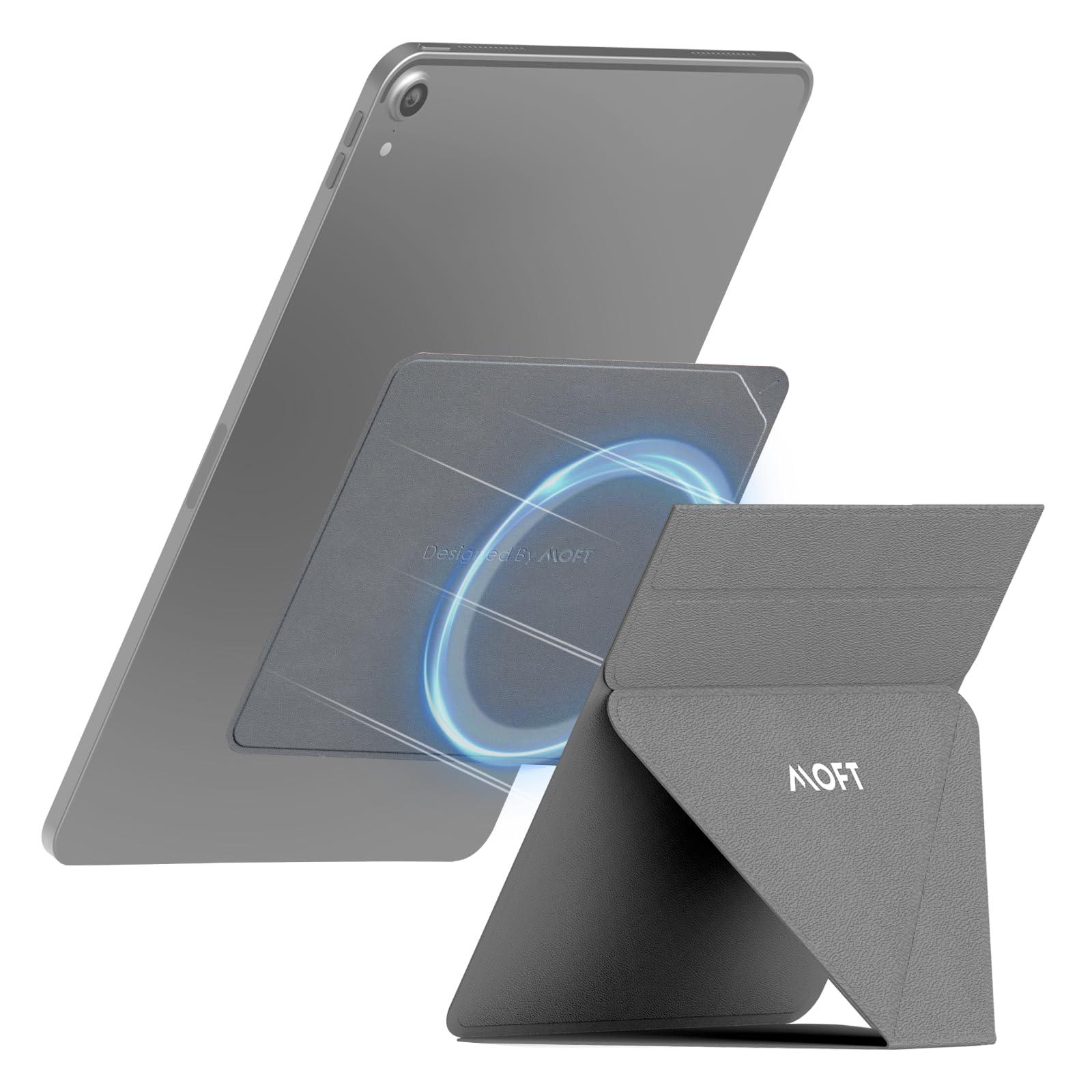 MOFT MOFT Snap Tablet Stand, Compatible for iPad Mini 6/5/4/3/2/1 and 7.9\"-9.7\" Tablets,Adjustable, Foldable, Portable, Swith-Friendly with The Magic Keyboard and More, Cool Gray