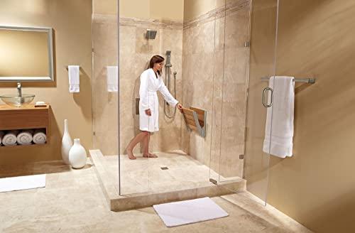 Moen Moen YB8824BN 90 Degree Modern 24-Inch Bathroom Single -Towel Bar, Brushed nickel