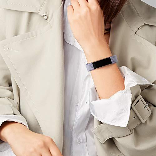 AK [5 Pack] Sport Bands Compatible with Fitbit Alta HR Bands and Fitbit Alta Bands Women Men, Classic Soft Silicone Replacement Wristbands Straps for Fitbit Alta HR/Fitbit Alta (5 Pack B, Small)