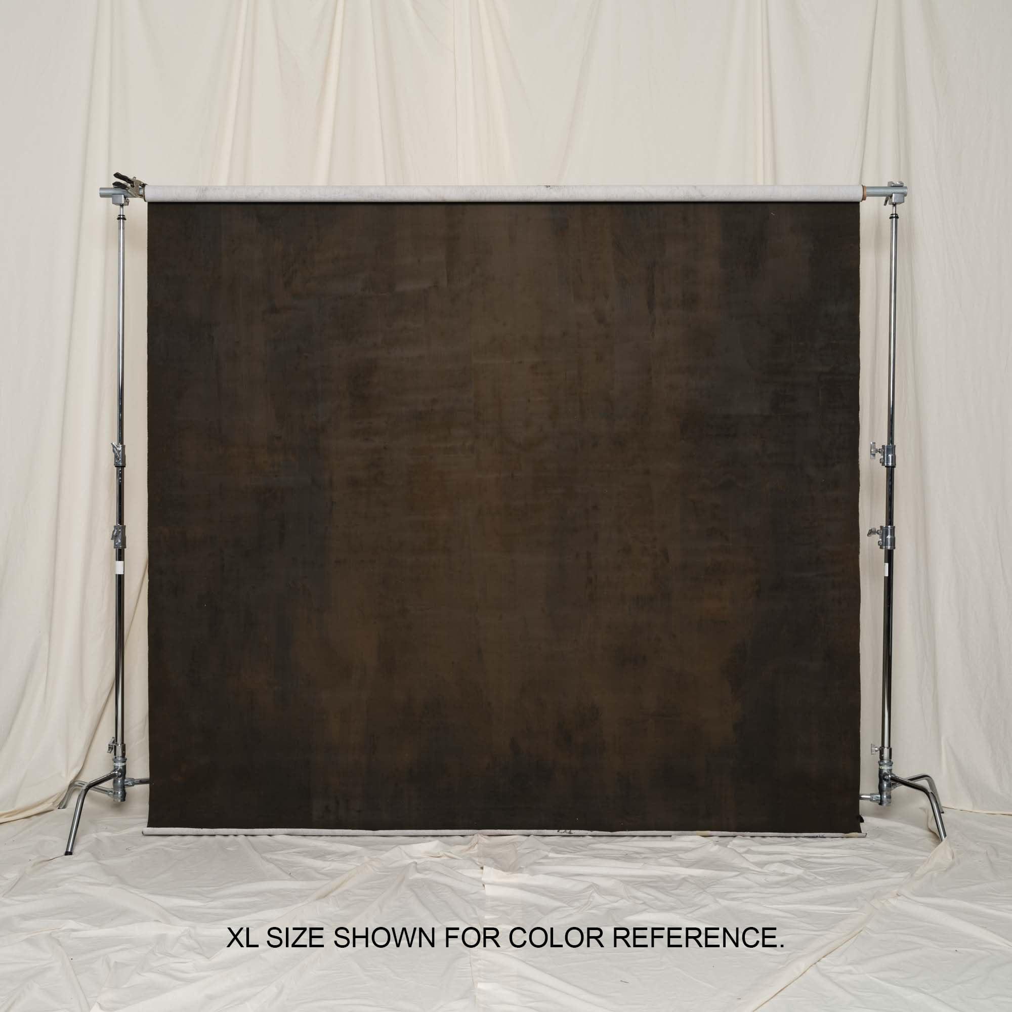 Gravity Backdrops Gravity Backdrops Hand Painted Classic Collection Brown XL 8.9 x 9.8 ft Strong Texture Backdrop