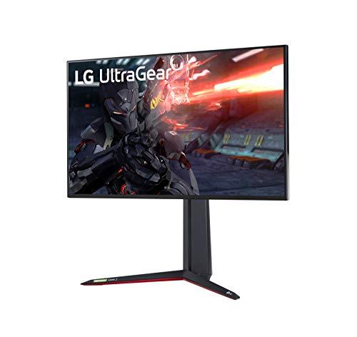 LG LG 27GN950-B UltraGear Gaming Monitor 27 UHD (3840 x 2160) Nano IPS Display, 1ms Response Time, 144Hz Refresh Rate, G-SYNC Compatibility, AMD FreeSync Premium Pro, Tilt/Height/Pivot Adjustable Stand
