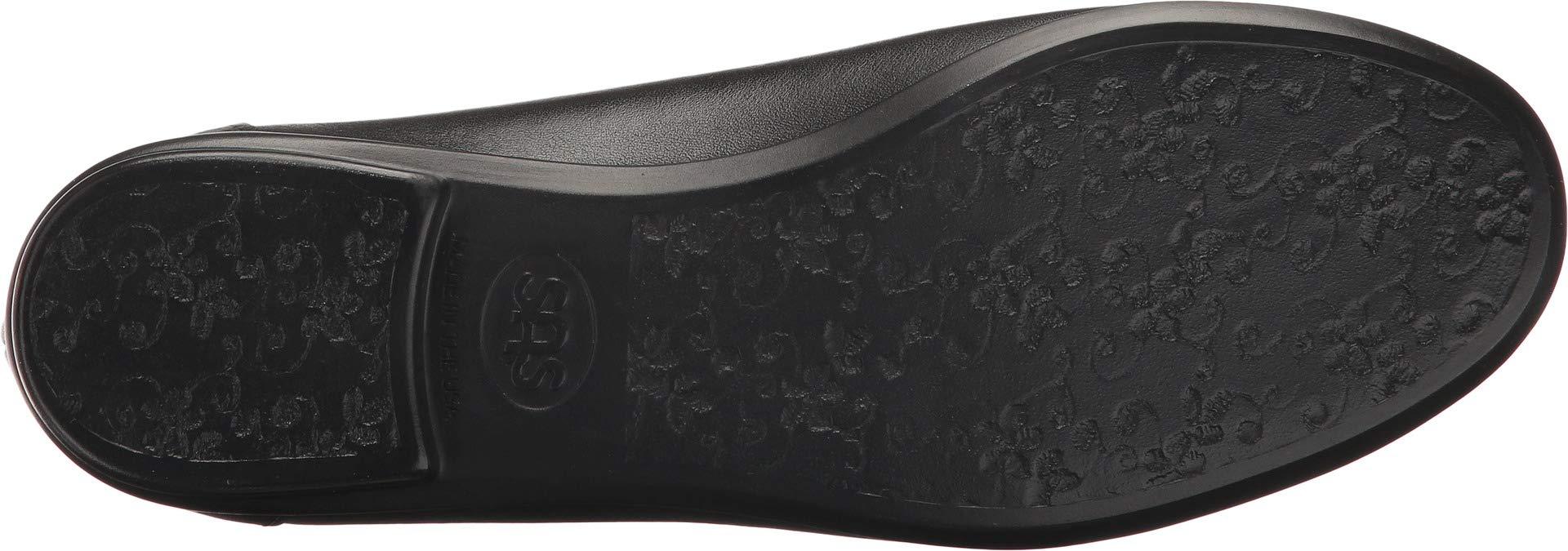SAS SAS Scenic Comfort Ballet Flat Black 10 W - Wide (C)