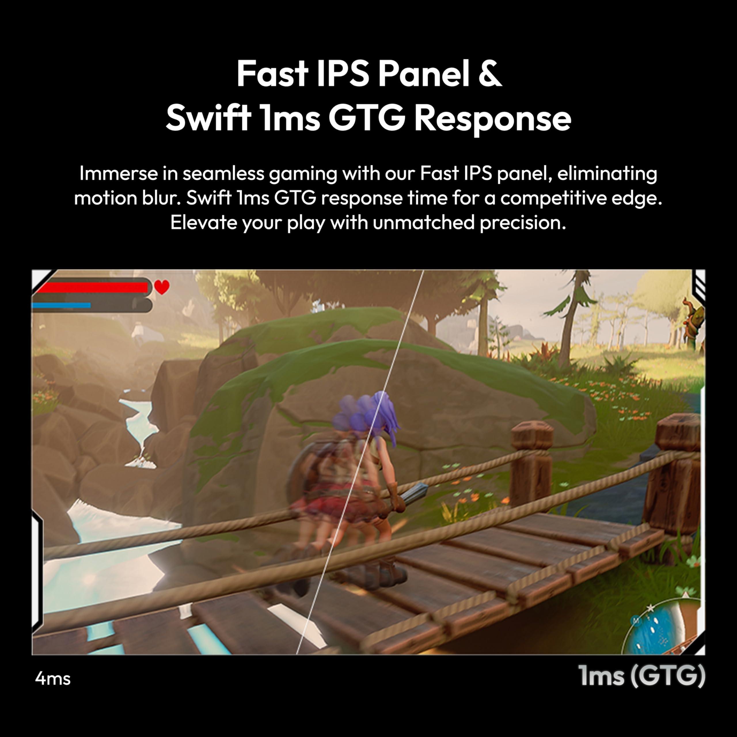 Pixio Pixio PX27U Wave 27 inch 160Hz Refresh Rate 4K 3840x2160p Resolution Fast IPS Panel 1ms GTG Response Time 4K Gaming Monitor with Adaptive Sync