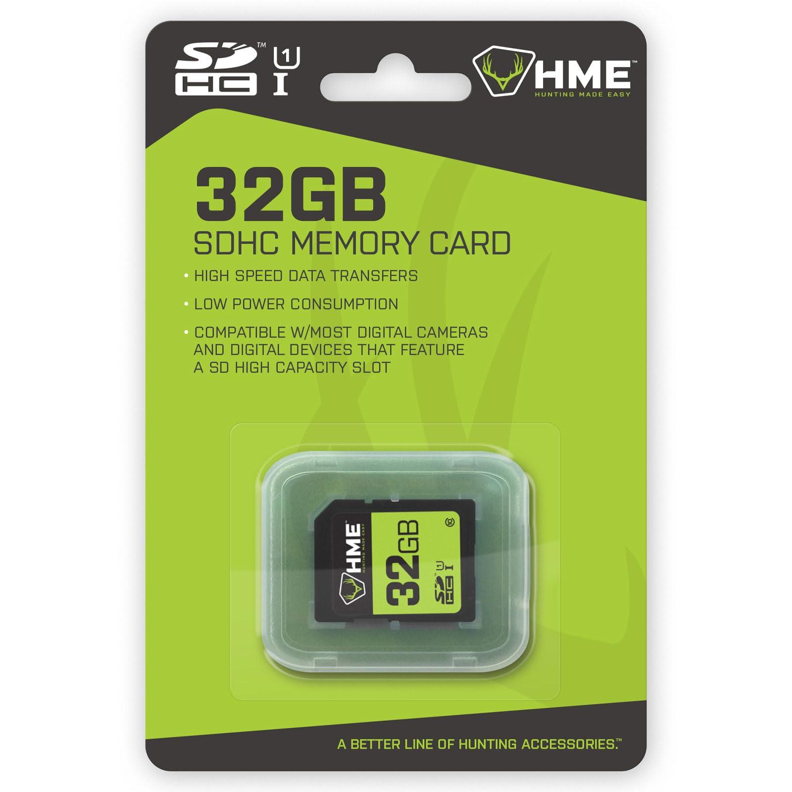 HME HME SD Cards - Compact Durable Reliable High-Speed Memory Cards Compatible with SDHC Slot Devices, 32GB
